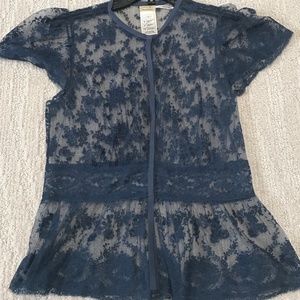 Max Studio Lace Top